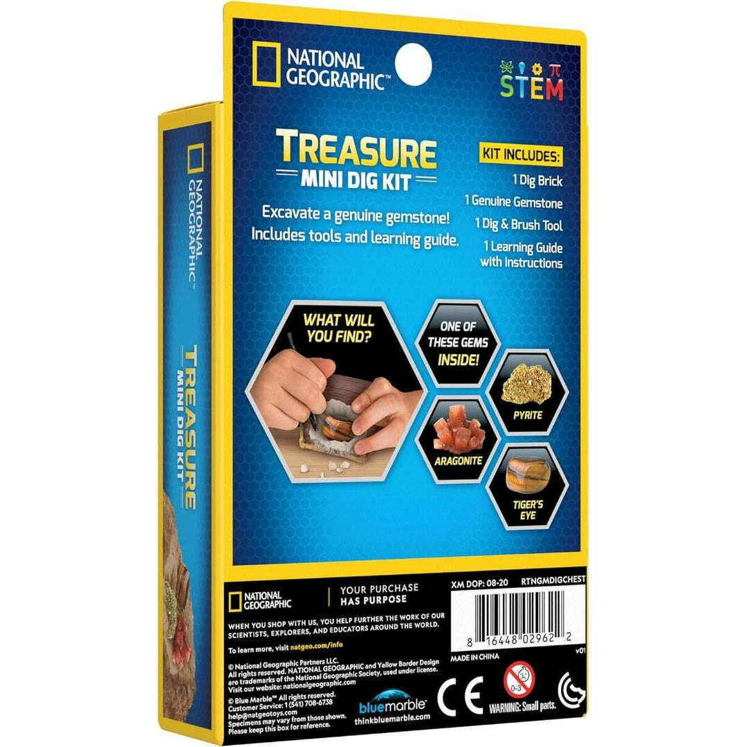 Toys N Tuck:National Geographic - Treasure Mini Dig Kit,National Geographic