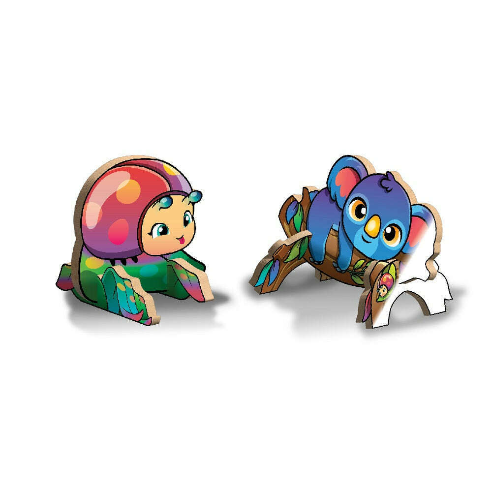 Toys N Tuck:Create N Colour It's My Nature 2 Pack - Ladybird & Koala Joey,Create N Colour