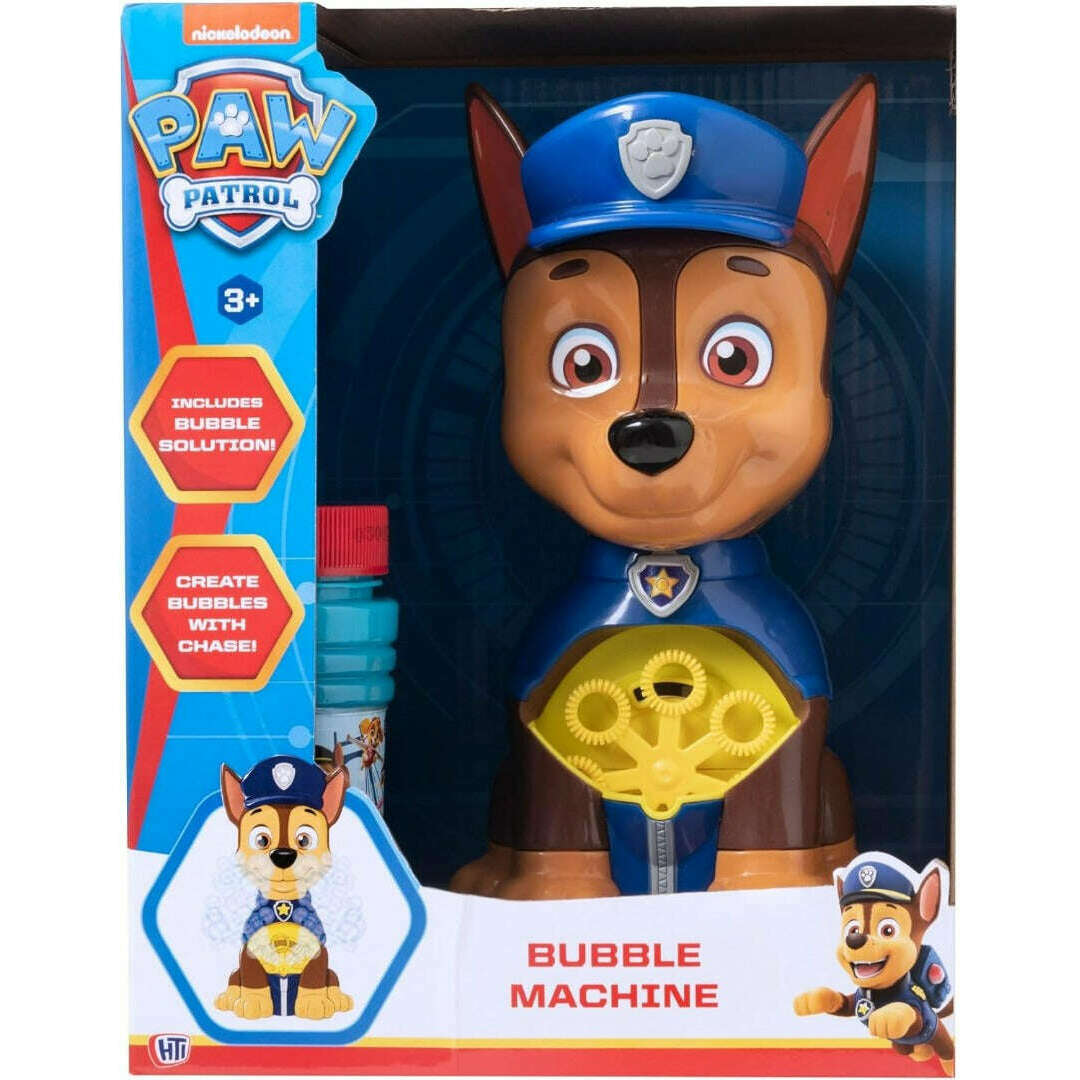 Paw orders Patrol action bubble blower