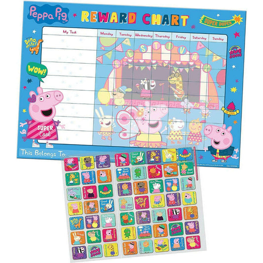 Toys N Tuck:Reward Chart - Peppa Pig,Paper Projects
