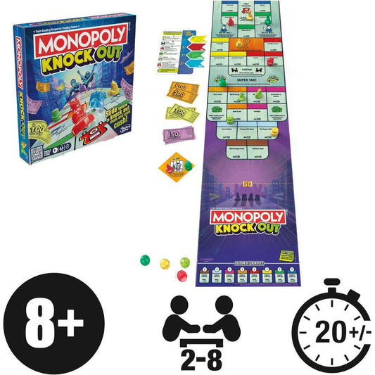 Toys N Tuck:Hasbro Gaming - Monopoly Knock Out,Hasbro Gaming