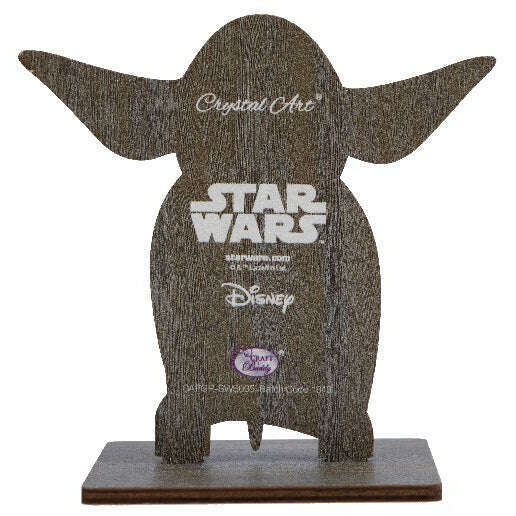 Toys N Tuck:Crystal Art Buddies Star Wars Series 1 - Yoda,Crystal Art