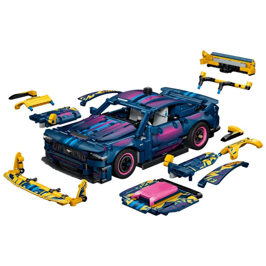 Lego 42236 Technic Custom Garage Ford Mustang GT Car