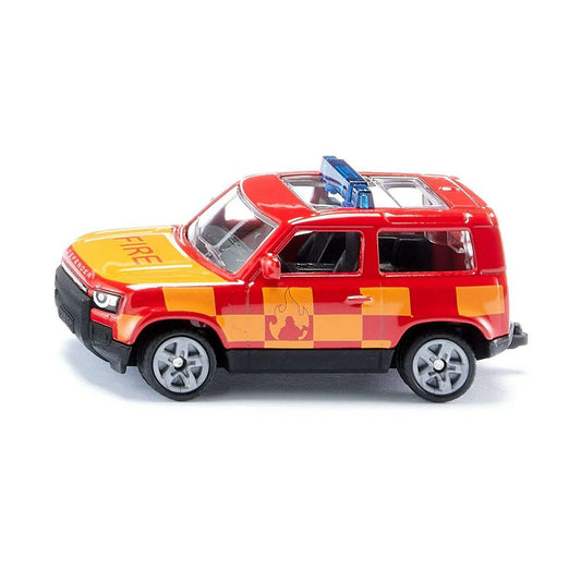 Toys N Tuck:Siku 1568 Fire Brigade Land Rover Defender,Siku