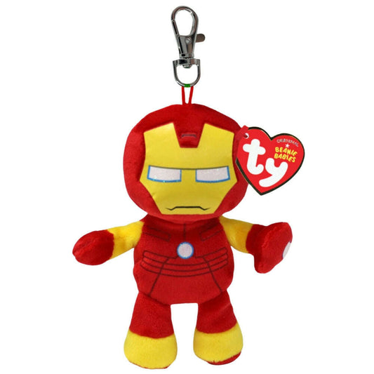 Toys N Tuck:Ty Beanie Babies Marvel Clips - Iron Man,Ty