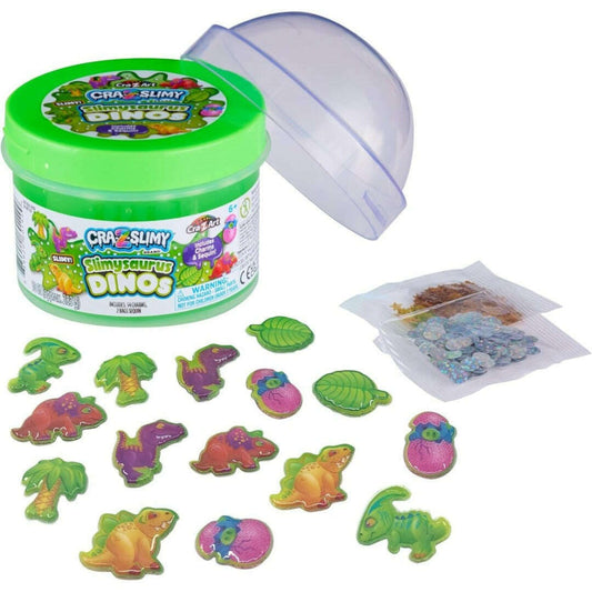Toys N Tuck:Cra-Z-Slimy Fun Toppers - Slimysaurus Dinos,Cra-Z-Slimy