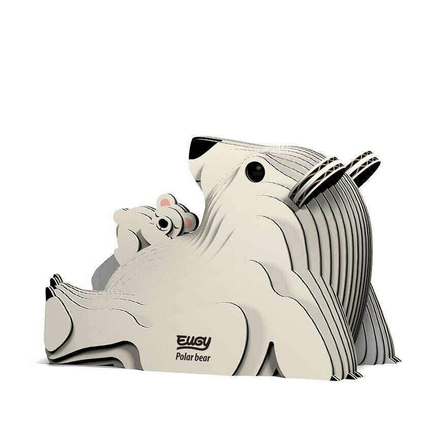 Toys N Tuck:Eugy 3D Model 052 Polar Bear,Eugy