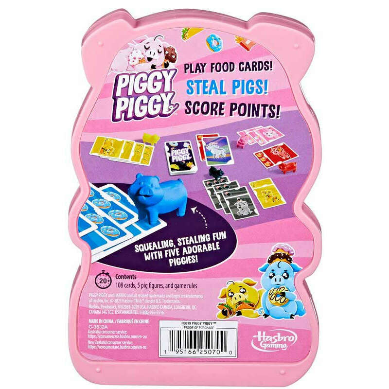 Toys N Tuck:Hasbro Gaming - Piggy Piggy Family Card Game,Hasbro
