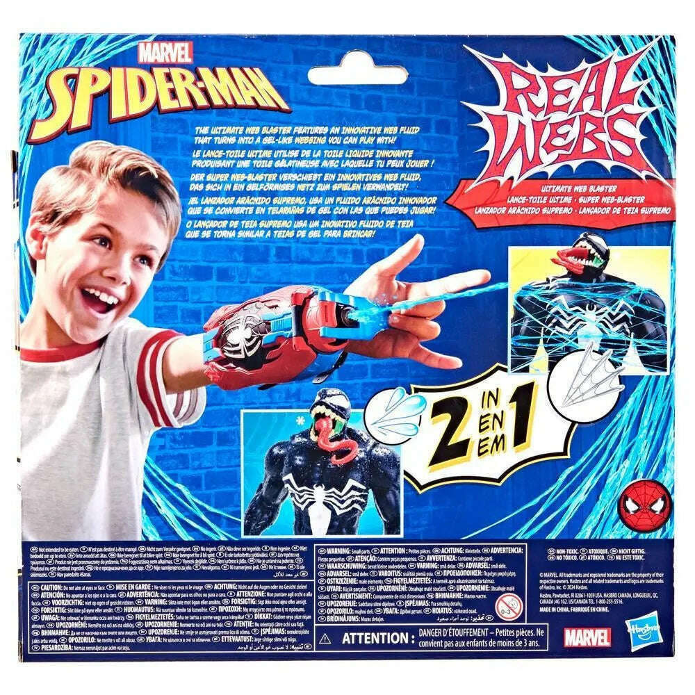 Toys N Tuck:Marvel Spider-man Ultimate Web Blaster,Spider-man