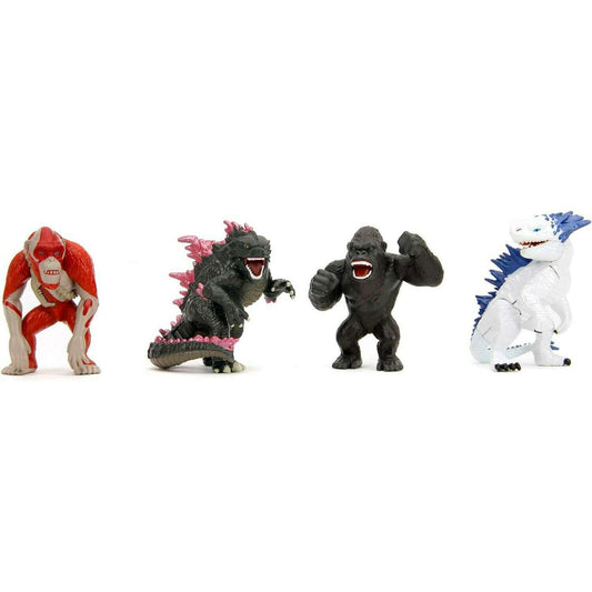 Toys N Tuck:Jada 2.5 inch Metalfigs Godzilla x Kong The New Empire,Monsterverse