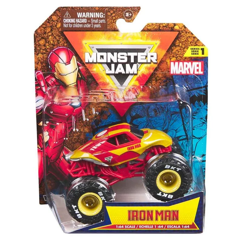 Monster Jam 1 64 Series 1 Marvel Iron Man Toys N Tuck