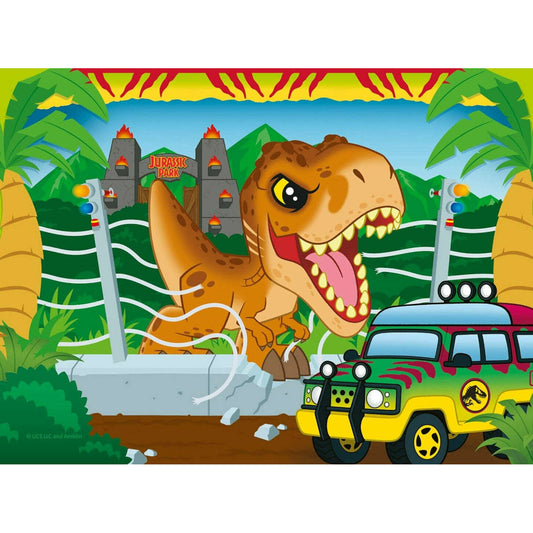 Toys N Tuck:Ravensburger 4 Puzzles in a Box Jurassic World Explorers,Jurassic World