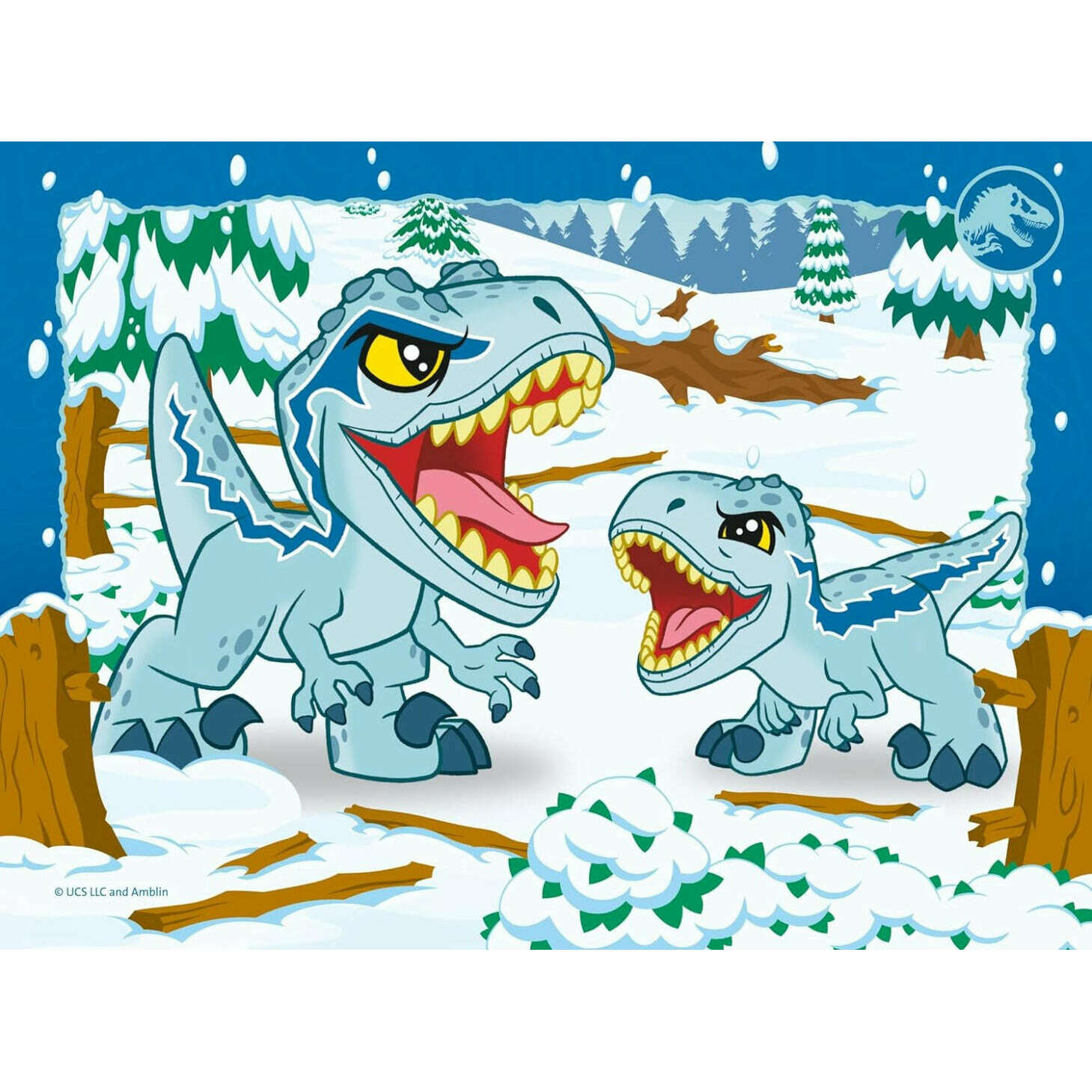 Toys N Tuck:Ravensburger 4 Puzzles in a Box Jurassic World Explorers,Jurassic World