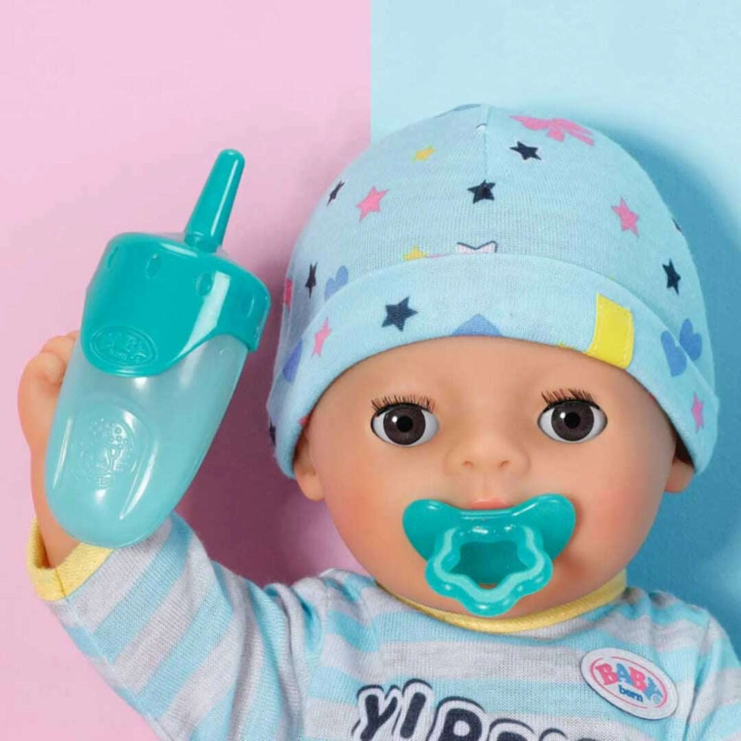 Toys N Tuck:Baby Born Dummy & Bottle Blue,Baby Born