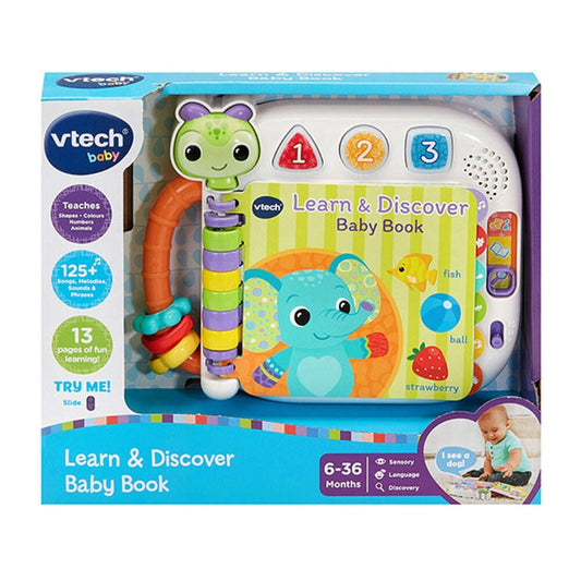 Toys N Tuck:Vtech Learn & Discover Baby Book,Vtech