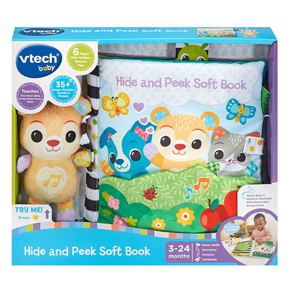 Toys N Tuck:Vtech Hide and Peek Soft Book,Vtech