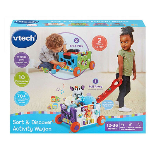 Toys N Tuck:Vtech Sort & Discover Activity Wagon,Vtech