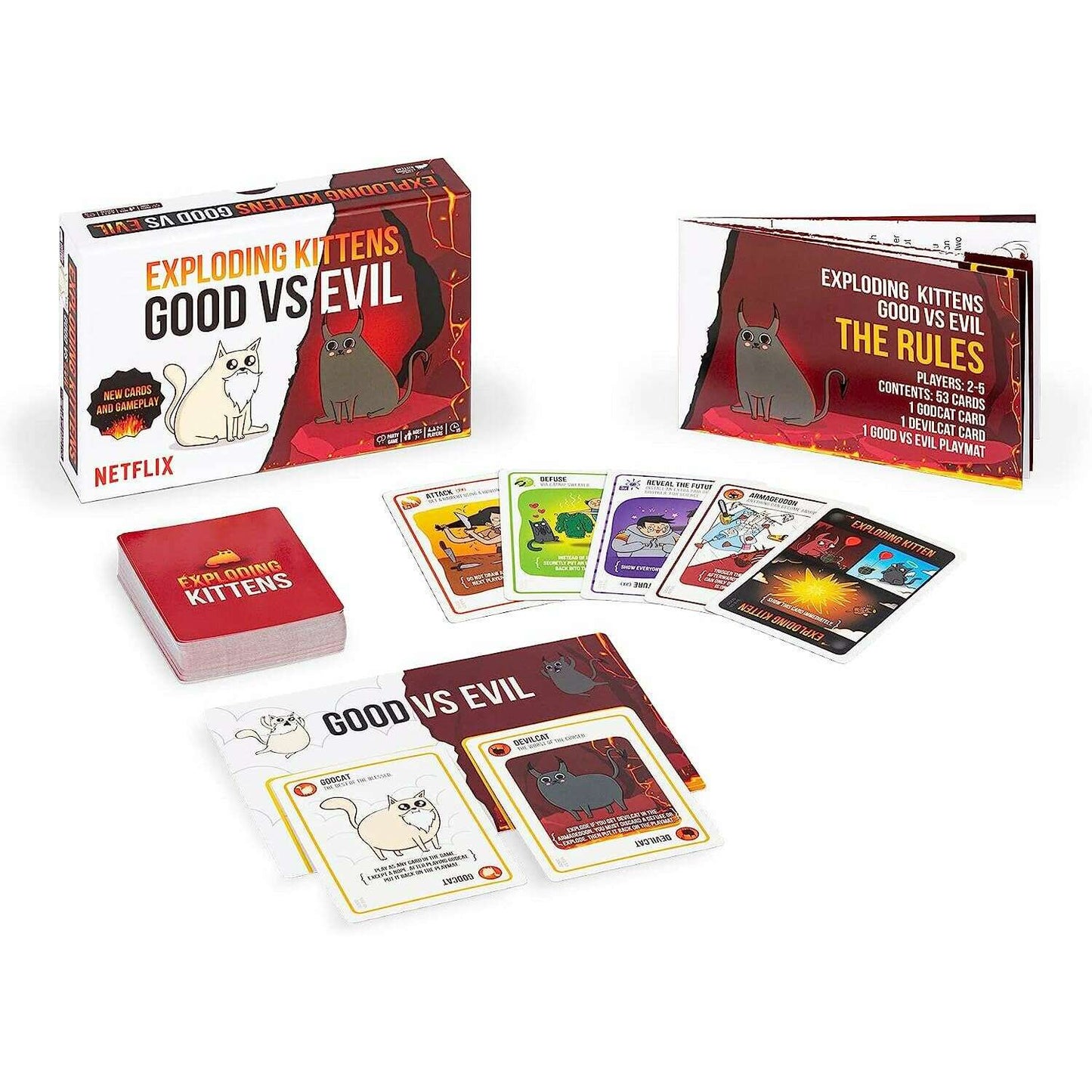 Toys N Tuck:Exploding Kittens Good VS Evil,Asmodee