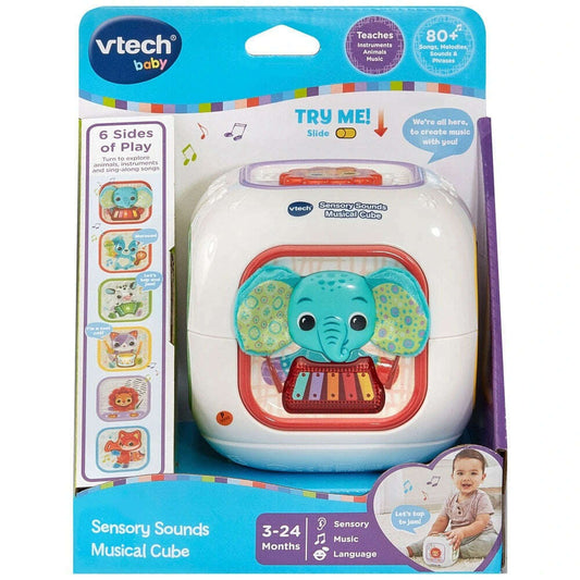Toys N Tuck:Vtech Sensory Sounds Musical Cube,Vtech