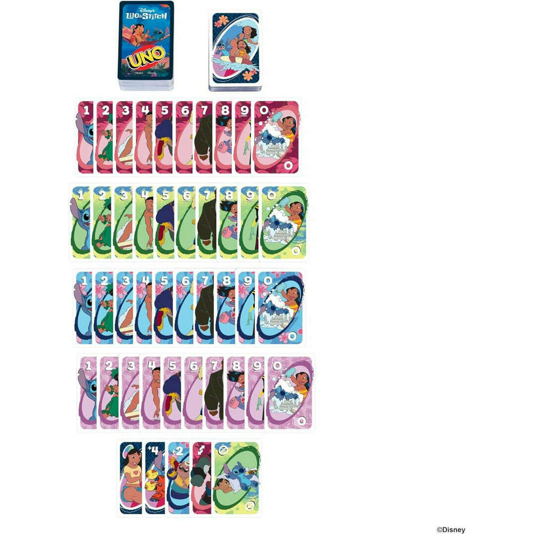 Toys N Tuck:Uno Disney?s Lilo & Stitch,Disney