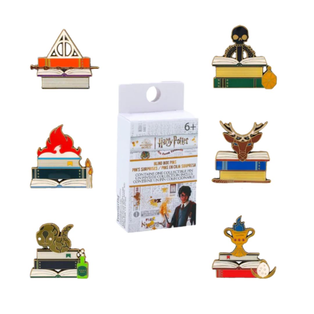 Funko Loungefly Harry Potter Blind Box Enamel Pin Badge: Books
