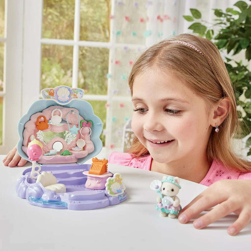 Toys N Tuck:Sylvanian Families Baby Mermaid Shop,Sylvanian Families