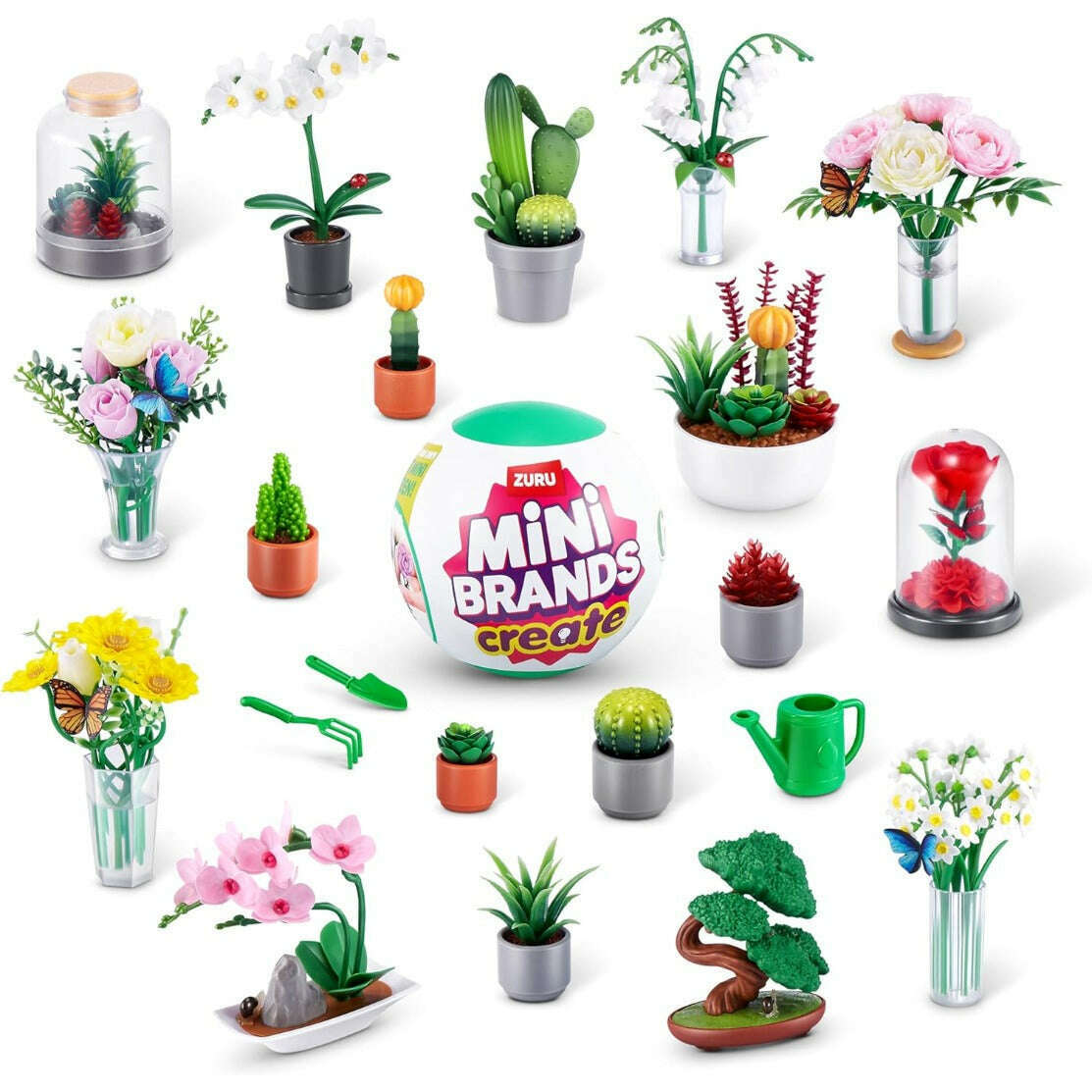 Toys N Tuck:Zuru 5 Surprise Mini Brands Create Garden,Mini Brands