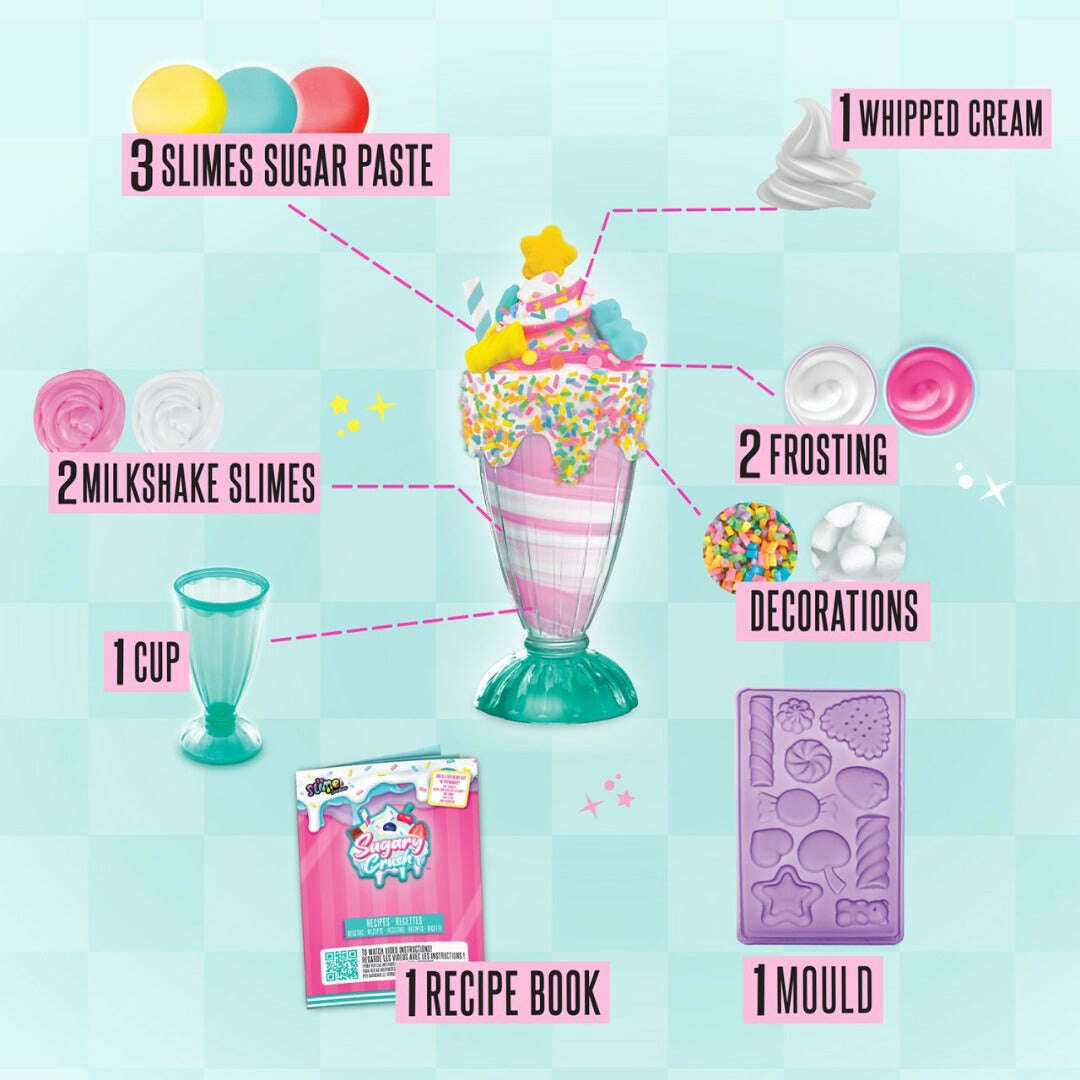 Toys N Tuck:So Slime Sensations Sugary Crush Mini Milkshake,So Slime