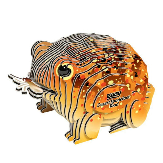 Toys N Tuck:Eugy 3D Model 117 Desert Spadefoot Toad,Eugy