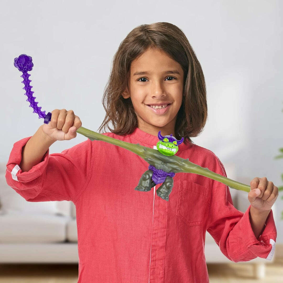 Toys N Tuck:Heroes of Goo Jit Zu - Stretch Strikers - Deluxe Rock Jaw,Goo Jit Zu