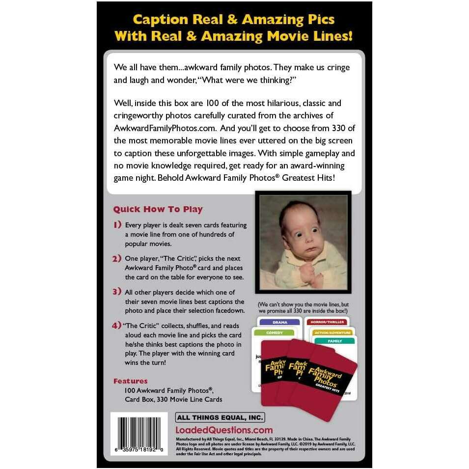 Toys N Tuck:Big Potato Games - Awkward Family Photos Greatest Hits,Big Potato Games