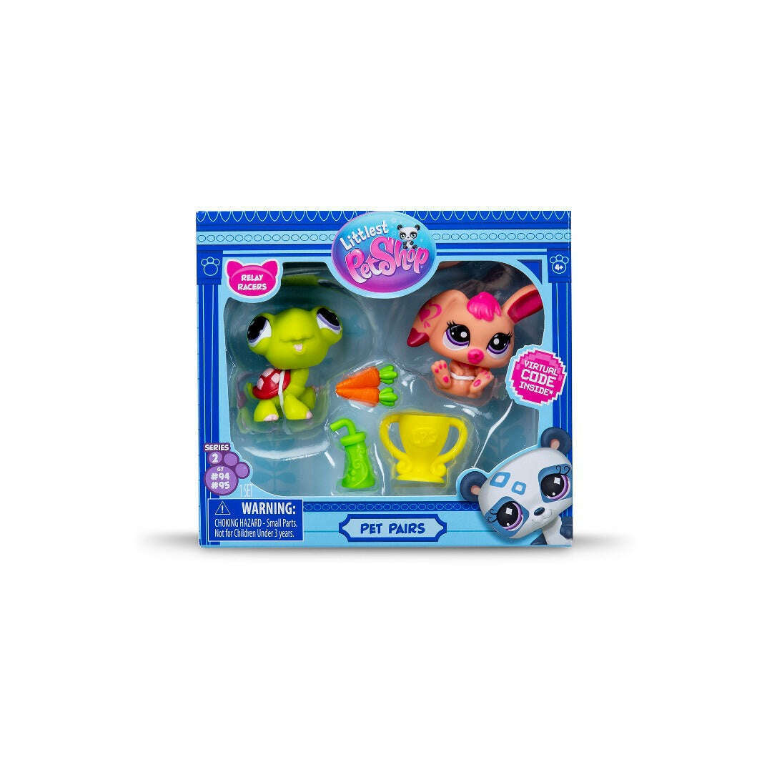 Toys N Tuck:Littlest Pet Shop Series 2 Relay Racers Pet Pair,Littlest Pet Shop