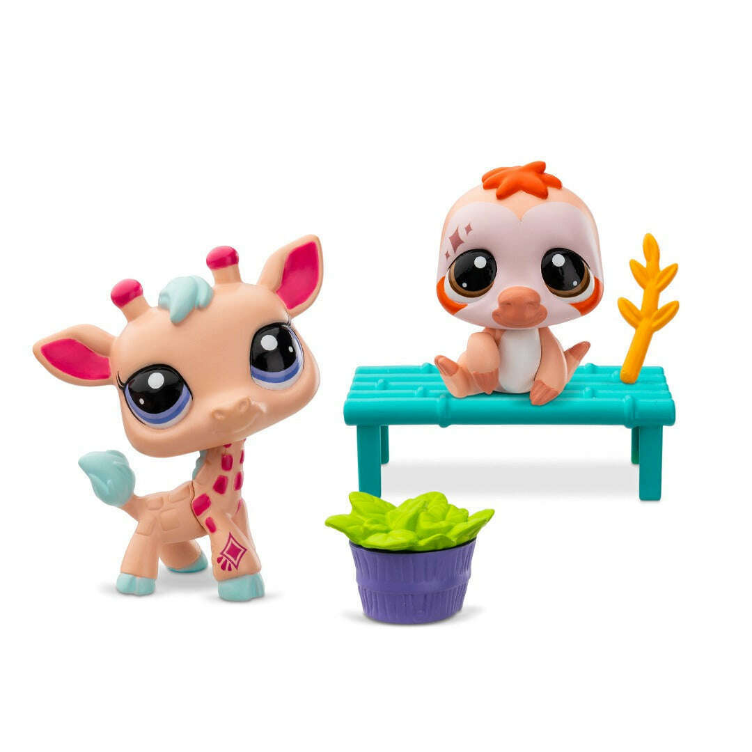 Toys N Tuck:Littlest Pet Shop Series 2 Zoo Chill Pet Pair,Littlest Pet Shop