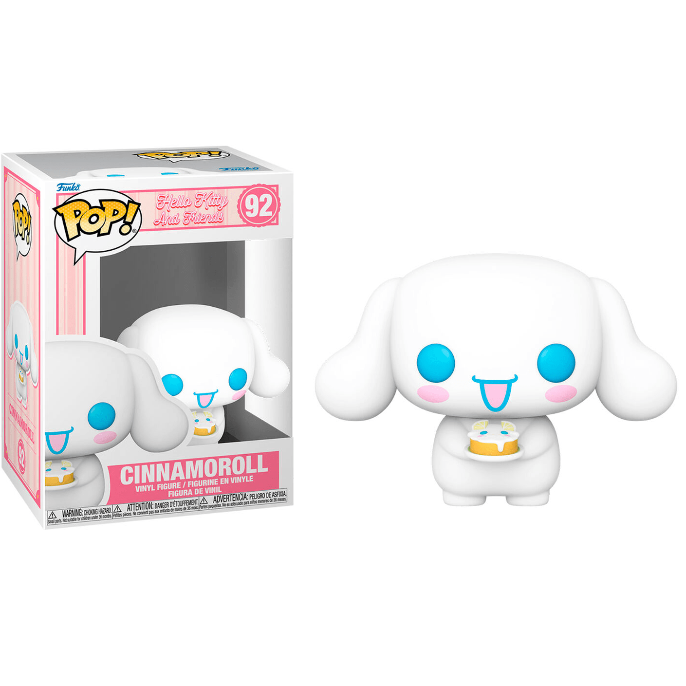 Toys N Tuck:Pop Vinyl - Hello Kitty And Friends - Cinnamoroll 92,Hello Kitty
