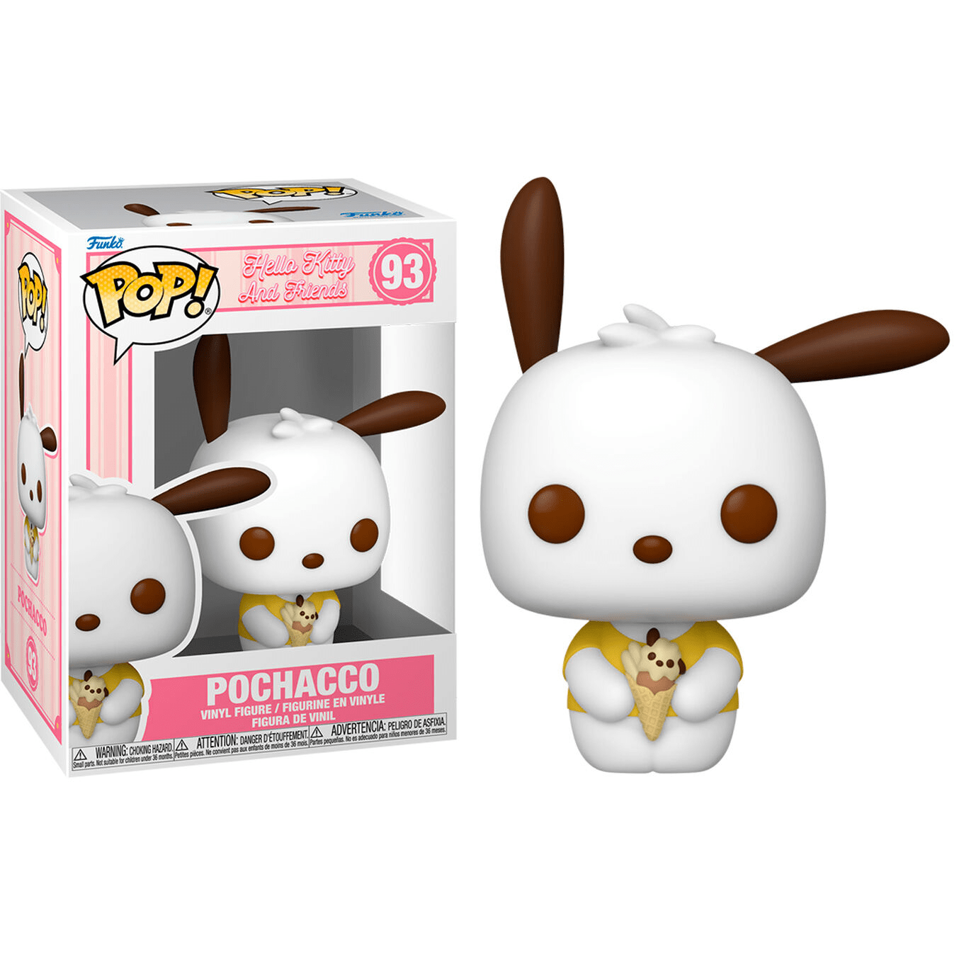 Toys N Tuck:Pop Vinyl - Hello Kitty And Friends - Pochacco 93,Hello Kitty