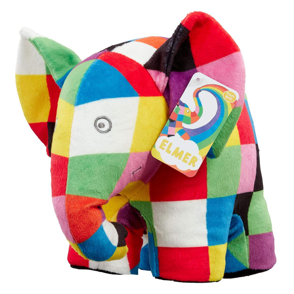 Toys N Tuck:Elmer The Patchwork Elephant 20cm Plush,Elmer