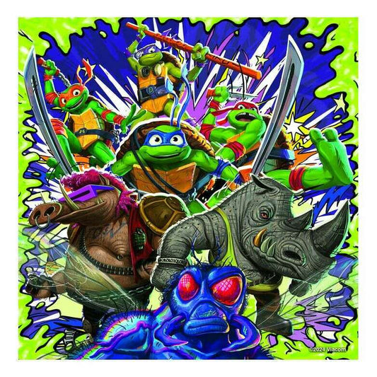 Toys N Tuck:Ravensburger 3 x 49pc Puzzles Teenage Mutant Ninja Turtles,Teenage Mutant Ninja Turtles