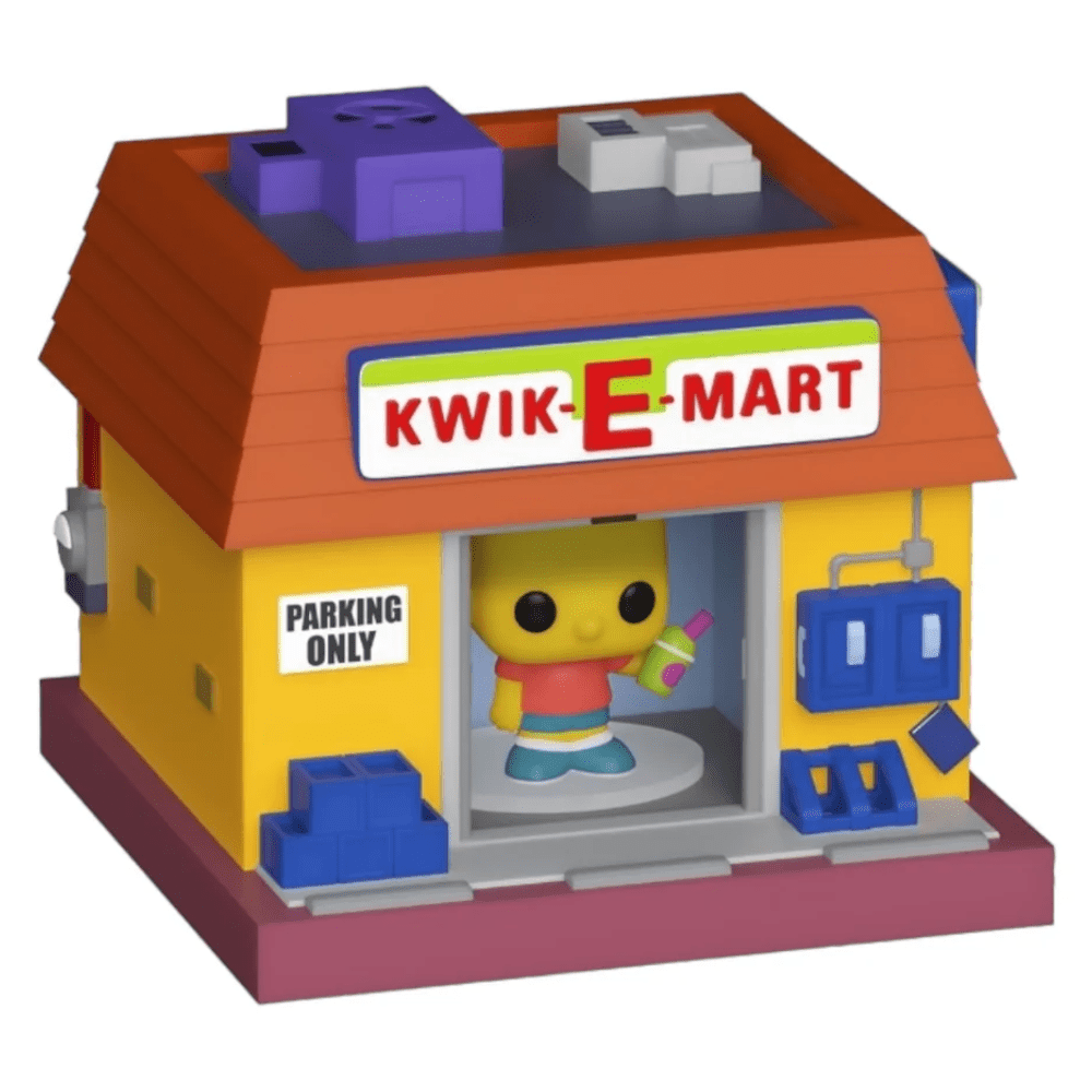 Toys N Tuck:Bitty Pop! Towns Bart Simpson and Kwik-E-Mart,Funko
