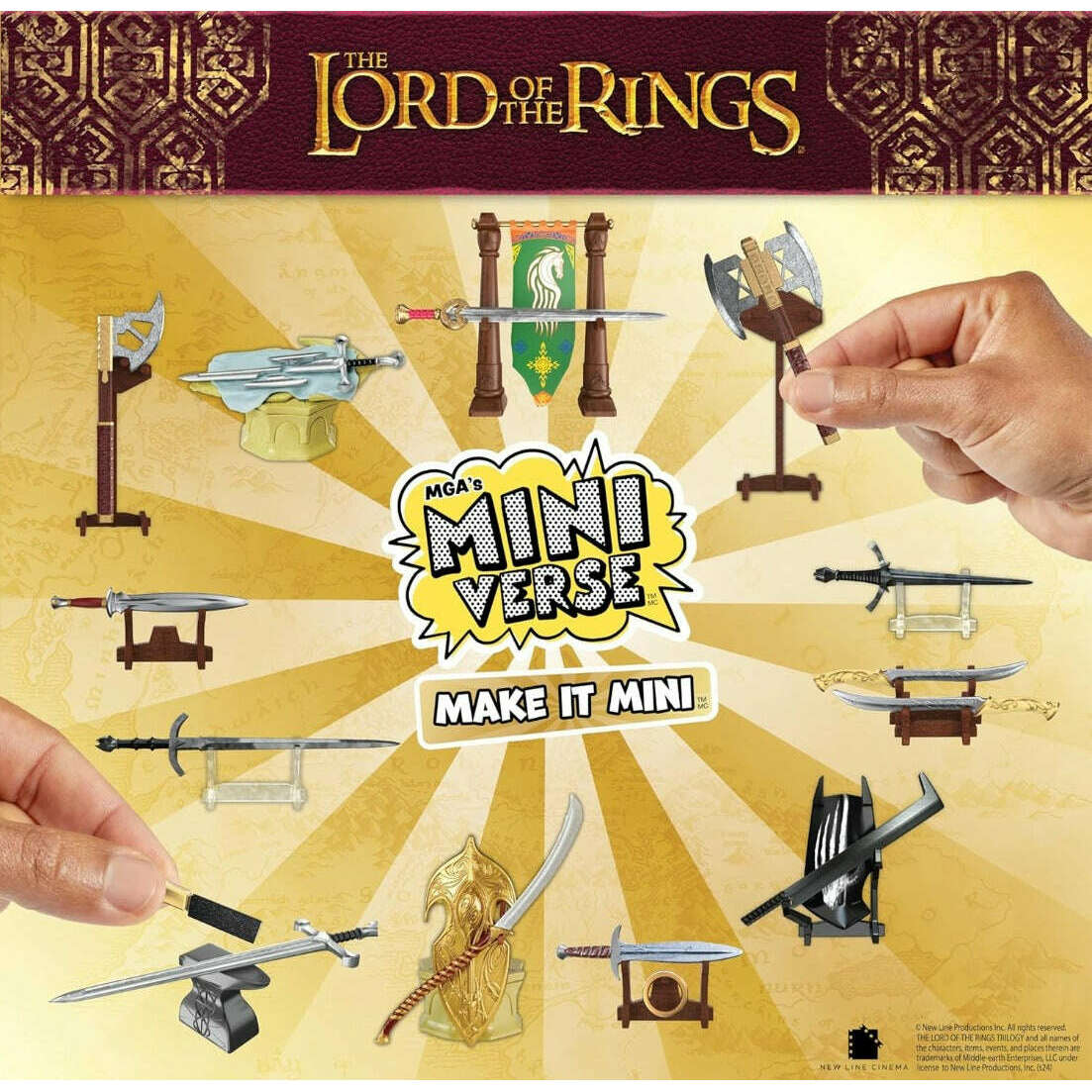 Toys N Tuck:MGA's Miniverse Make It Mini The Lord Of The Rings,MGA's Miniverse
