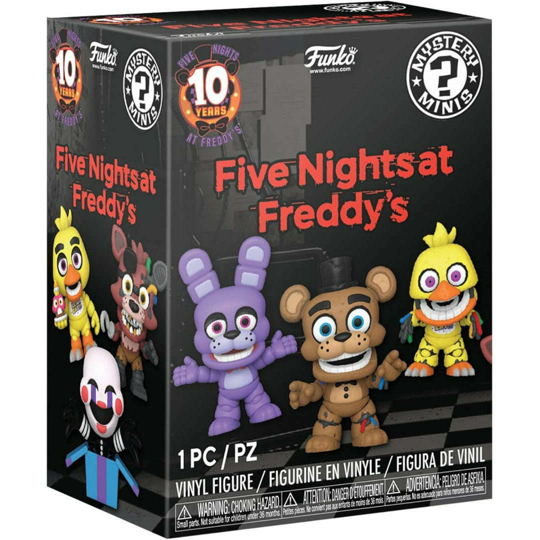 Toys N Tuck:Funko Mystery Minis Blind Box Five Nights At Freddy's (10 Years),Five Nights At Freddy's