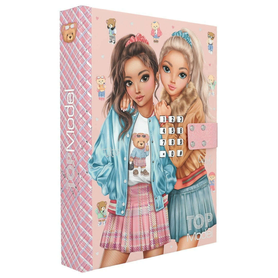 Toys N Tuck:Depesche Top Model Team Teddy Diary with Code and Sound,Top Model