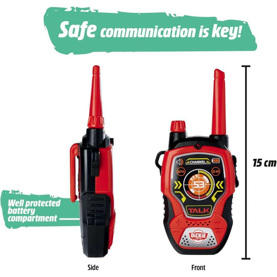 Toys N Tuck:Dickie Toys Walkie Talkie Fun,Dickie Toys