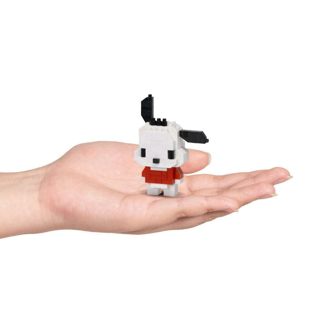 Toys N Tuck:Nanoblock Constructible Figure Sanrio Pochacco,Hello Kitty