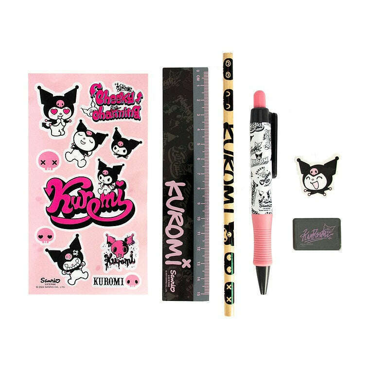 Toys N Tuck:Sanrio Kuromi Stationery Set,Sanrio