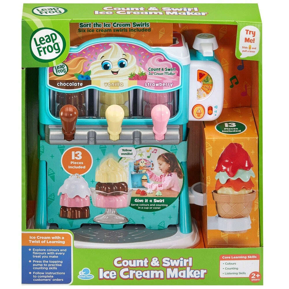 Toys N Tuck:LeapFrog Count & Swirl Ice Cream Maker,Leap Frog