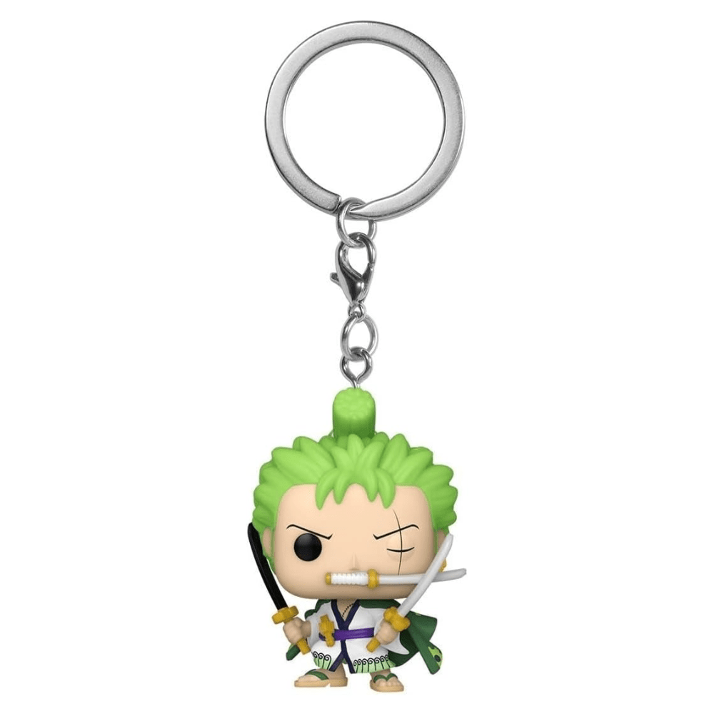 Toys N Tuck:Funko Pocket Pop Keychain - One Piece - Roronoa Zoro,One Piece