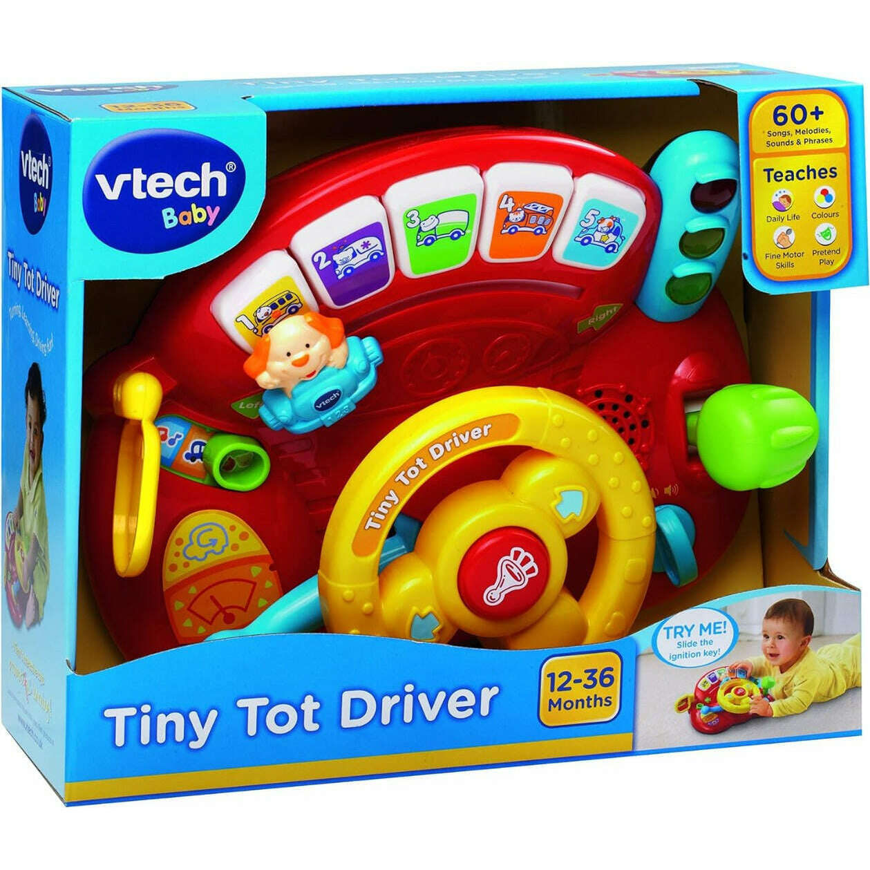 Toys N Tuck:Vtech Tiny Tot Driver,Vtech