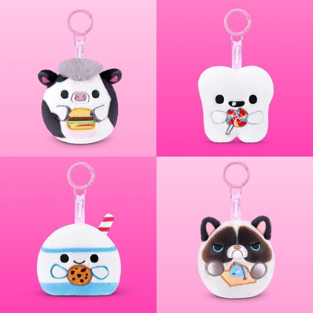Zuru Snackles Mystery 3.5" Plush Keychain
