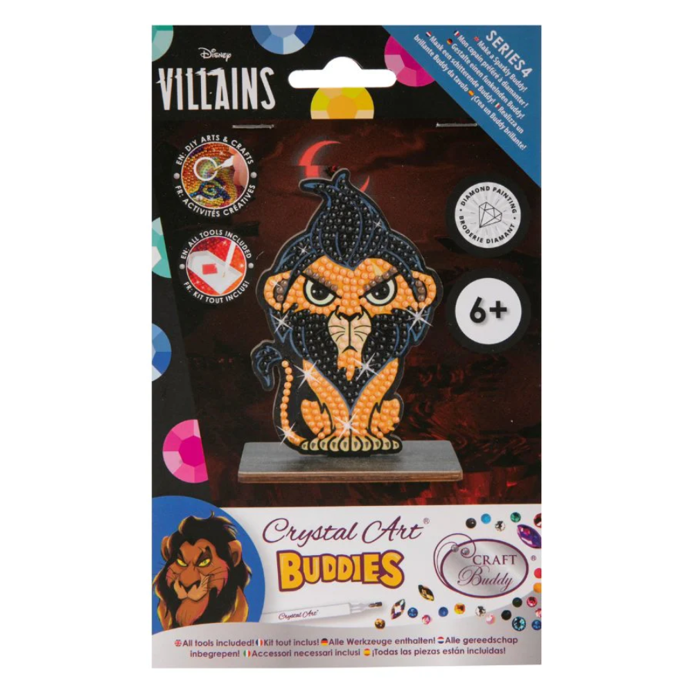 Toys N Tuck:Crystal Art Buddies Series 4 Disney - Scar,Disney