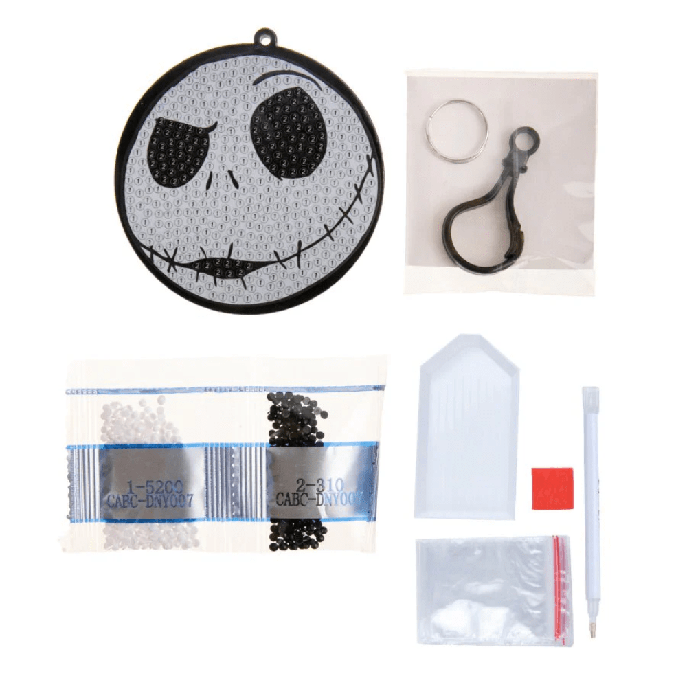 Toys N Tuck:Crystal Art Bag Charms Disney - Jack Skellington,Disney